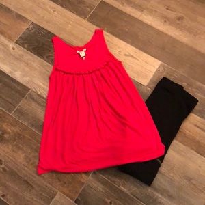 Red Kensie tank NWT